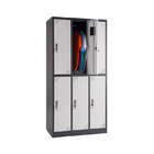 Customization Stainless Steel Lockers For Clothes Shoes School Wear Resisting