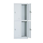 Office Metal Storage 4 Door Steel Locker Cabinet School Gym Library RAL Color
