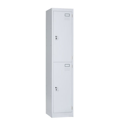Practical Steel Metal Lockers Office Furniture One Line Two Door Metal Locker