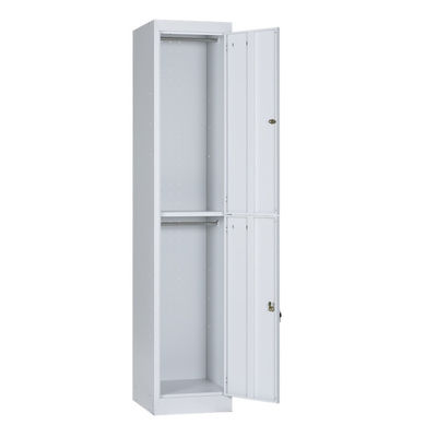 Practical Steel Metal Lockers Office Furniture One Line Two Door Metal Locker