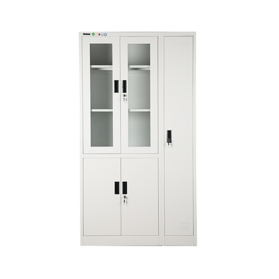 Fireproof Metal Filing Cabinet With Clothes Cabinet