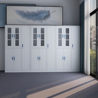 Fireproof Metal Filing Cabinet With Clothes Cabinet