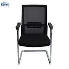 Metal Base Swivel Mesh Office Chair Black Molded Cushion Seat Type